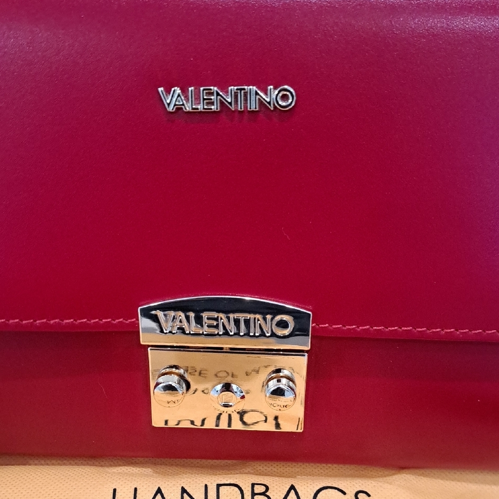 NWOT Valentino Red Leather Bag - Picture 3 of 11